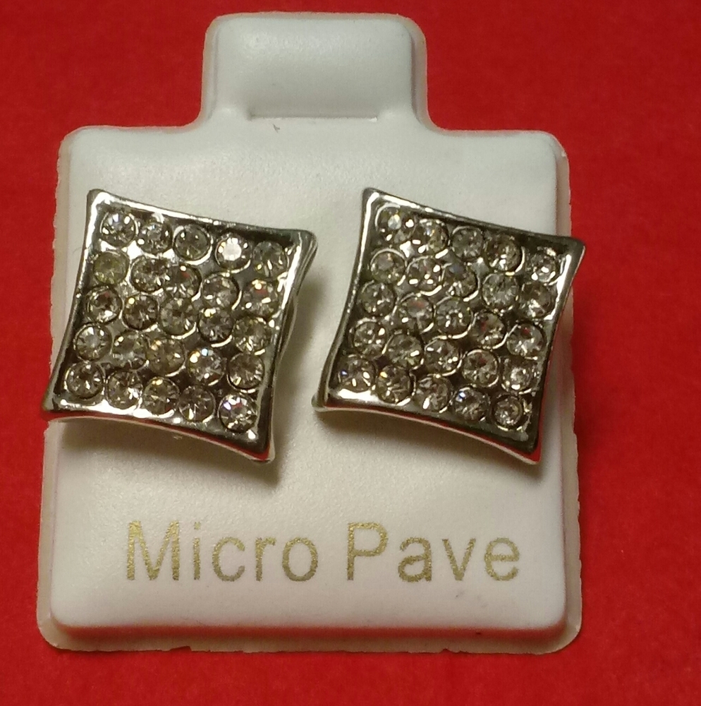 Micro Pave Earrings